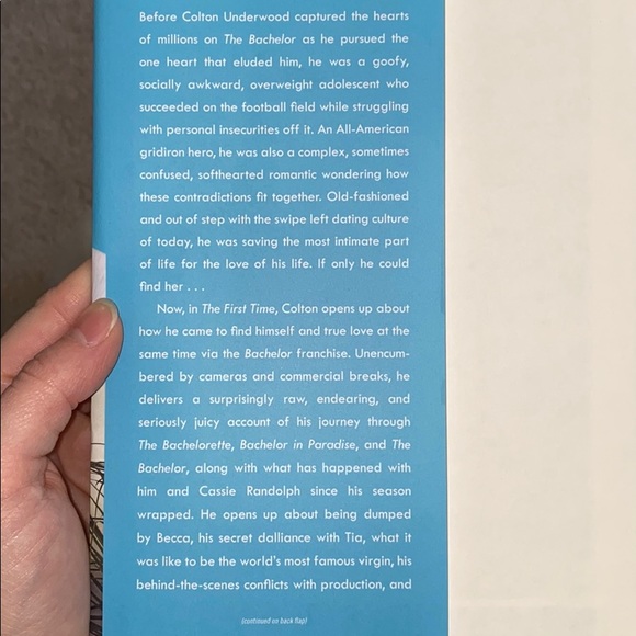 The First Time by Colton Underwood - Picture 2 of 3